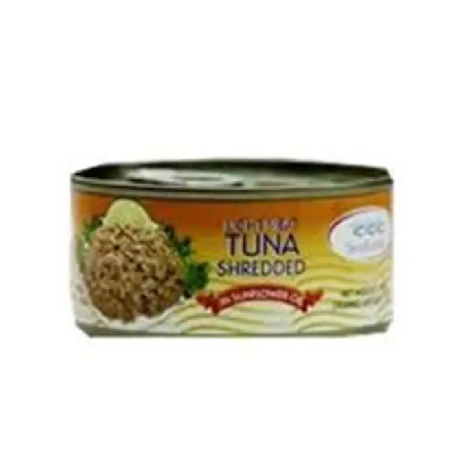 Sea Korus Shredded Light Meat Tuna In Sunflower Oil 185ml